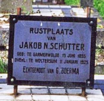 Woltersum O-11 Jakob Niklaas Schutter