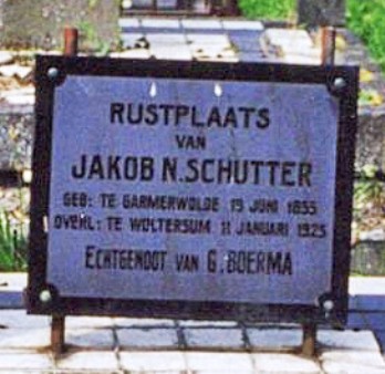 Woltersum O11 Jakob Niklaas Schutter